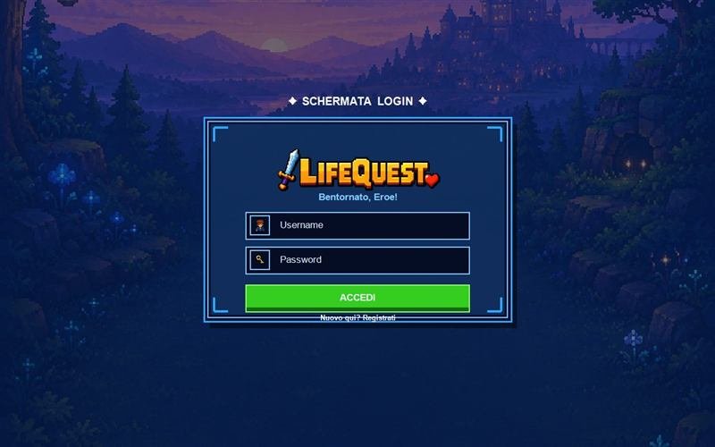 Anteprima del progetto LifeQuest